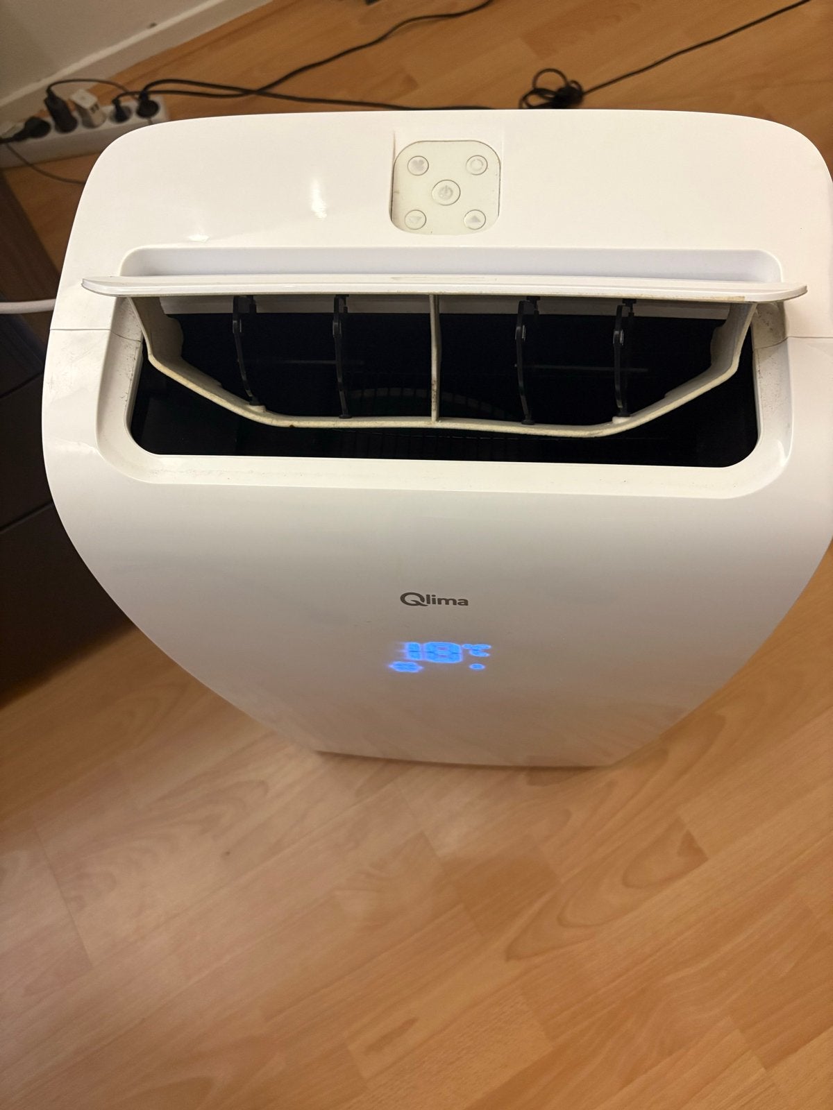 Qlima Mobiele Airco (lekt, voor handige klusser), Witgoed en Apparatuur, Airco's, Ophalen, Minder dan 60 m³, Koelen en Ontvochtigen