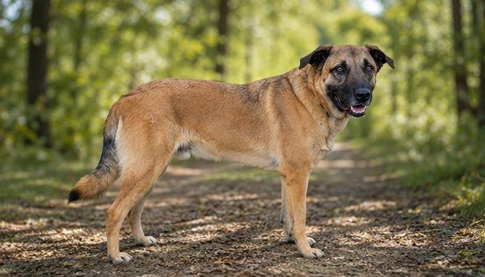 Jon, Reu, 5 jaar en super lief!, Dieren en Toebehoren, Honden | Niet-rashonden, Particulier, Reu, Buitenland, Groot