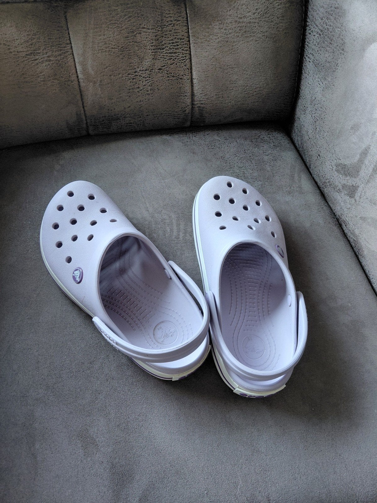 Orginele Crocs lila maat 37/38, Ophalen of Verzenden, Zo goed als nieuw, Overige kleuren, Sneakers of Gympen