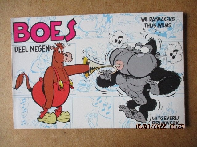adv5458 boes 9, Eén stripboek, Ophalen, Gelezen