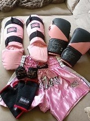 Kickbox complete set, Ophalen of Verzenden, Bokszak