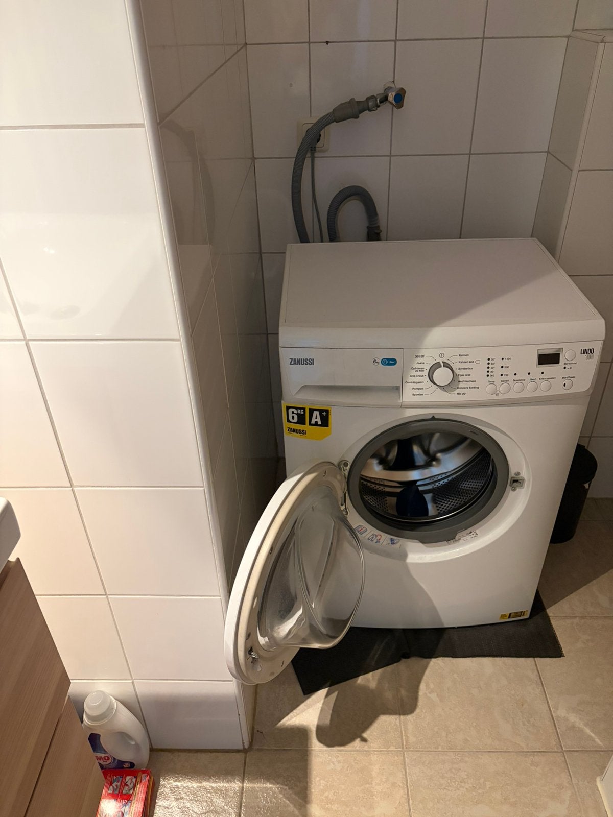 Wasmachine, Ophalen of Verzenden, Gebruikt, 1200 tot 1600 toeren