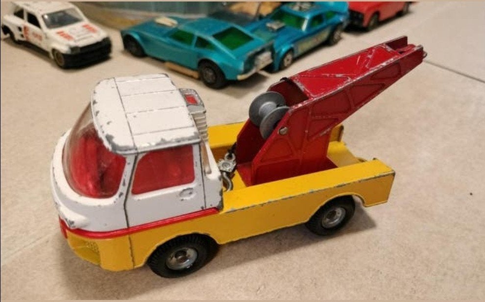 Vintage CORGI TOYS TURBINE TRUCK takelwagen, Ophalen of Verzenden, Zo goed als nieuw, Bus of Vrachtwagen, Corgi