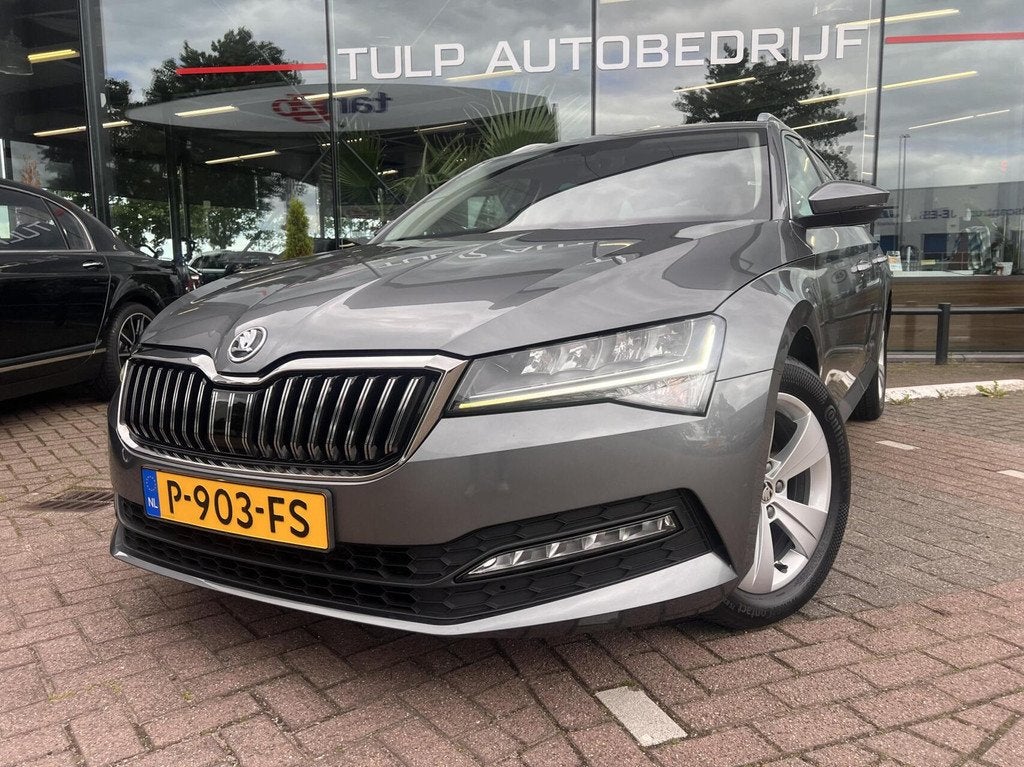 Skoda Superb Combi 1.5 TSI ACT Business Edition Automaat NAP, Auto's, Skoda, 4 cilinders, 150 pk, Automatische klimaatregeling