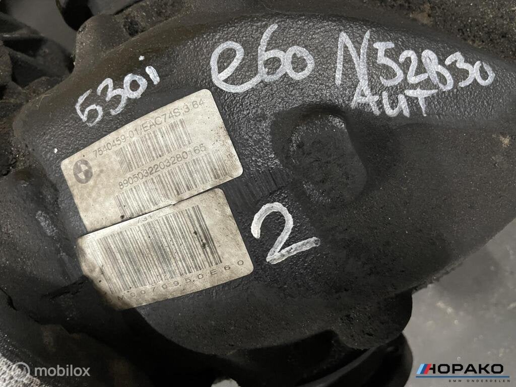 Differentieel BMW 5 serie E60 E61 530i N52 3.64 - 7540459-01, Gebruikt, Einsteinlaan 5 rijswijk, Bmw, Ophalen of Verzenden