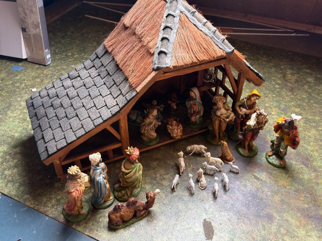 kerstgroep, Diversen, Ophalen of Verzenden, Gebruikt