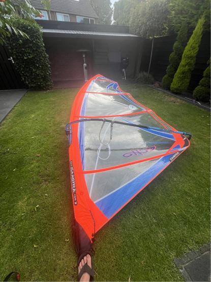 Gaastra Echo 6.4, Watersport en Boten, Windsurfen, Ophalen, Gebruikt, Zeil, Met draagtas