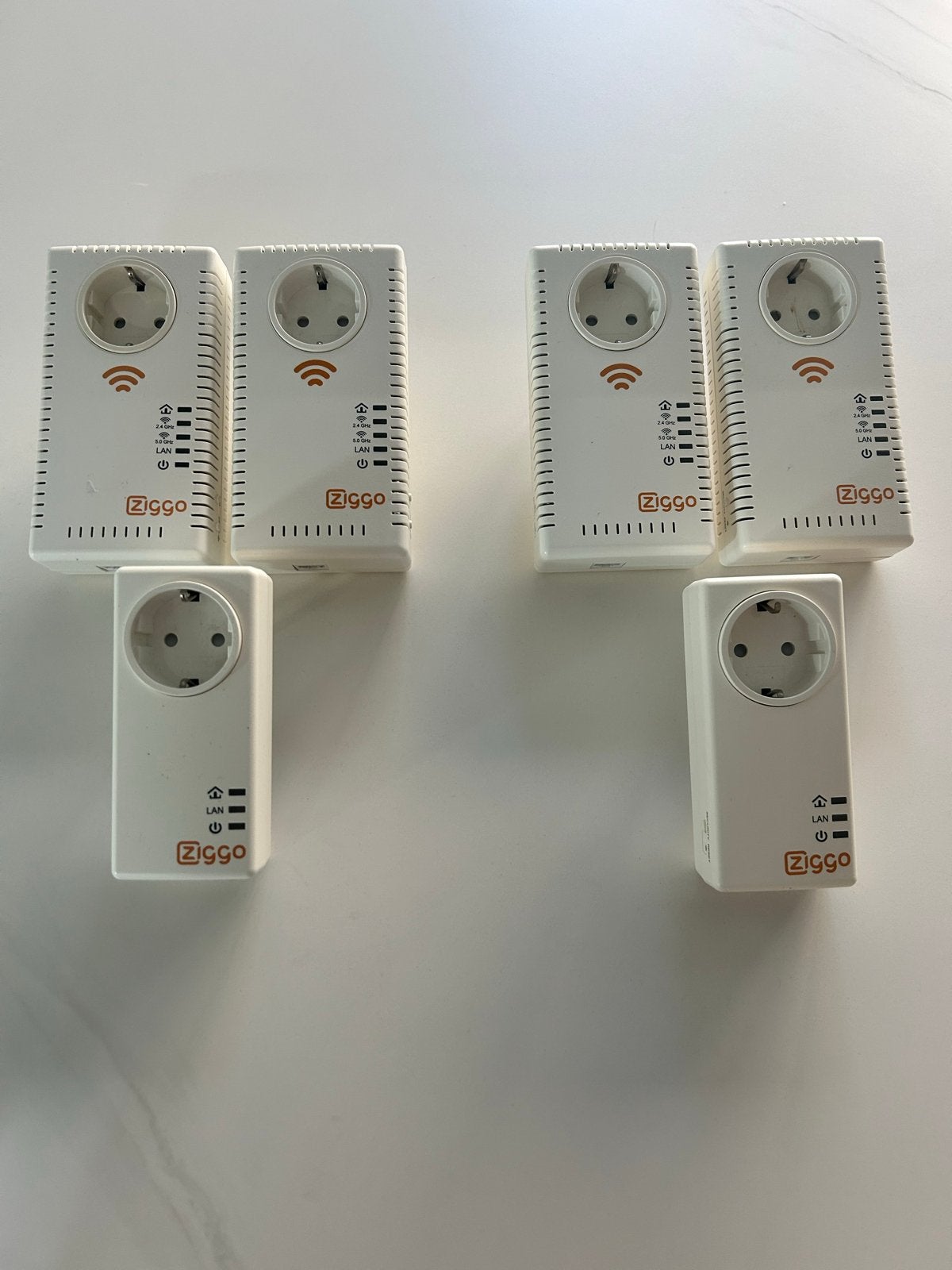 Ziggo Powerline Adapters (6 stuks) voor stabiel internet, Ophalen of Verzenden, Gebruikt