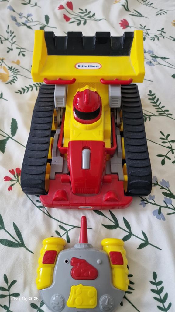 Little Tikes Bulldozer met Afstandsbediening, Ophalen of Verzenden, Gebruikt, Afstandsbediening