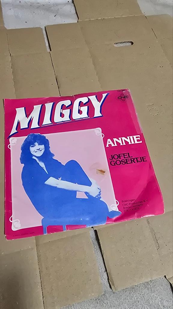 Miggy - Annie / Jofel Gosertje (Vinyl Single), Gebruikt, 7 inch, Ophalen of Verzenden, Nederlandstalig