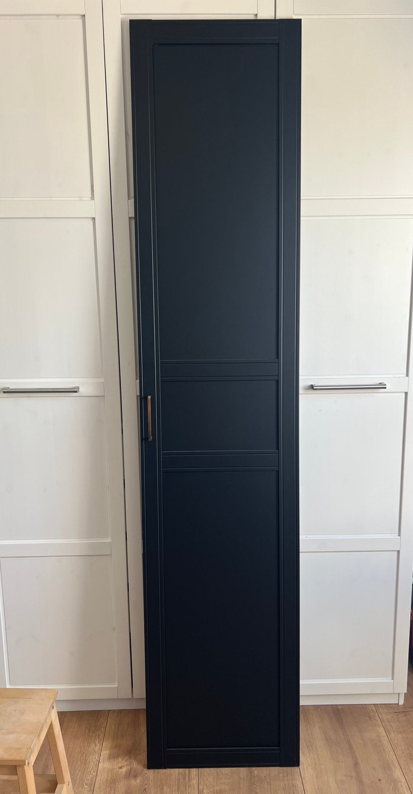 Ikea pax deur zwart 50x229 cm, Ophalen, 200 cm of meer, 50 tot 100 cm, Zo goed als nieuw