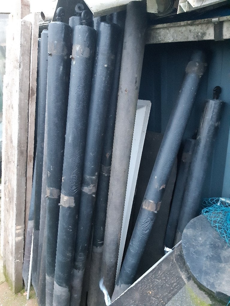 palen , kunststof palen ., Ophalen, Gebruikt