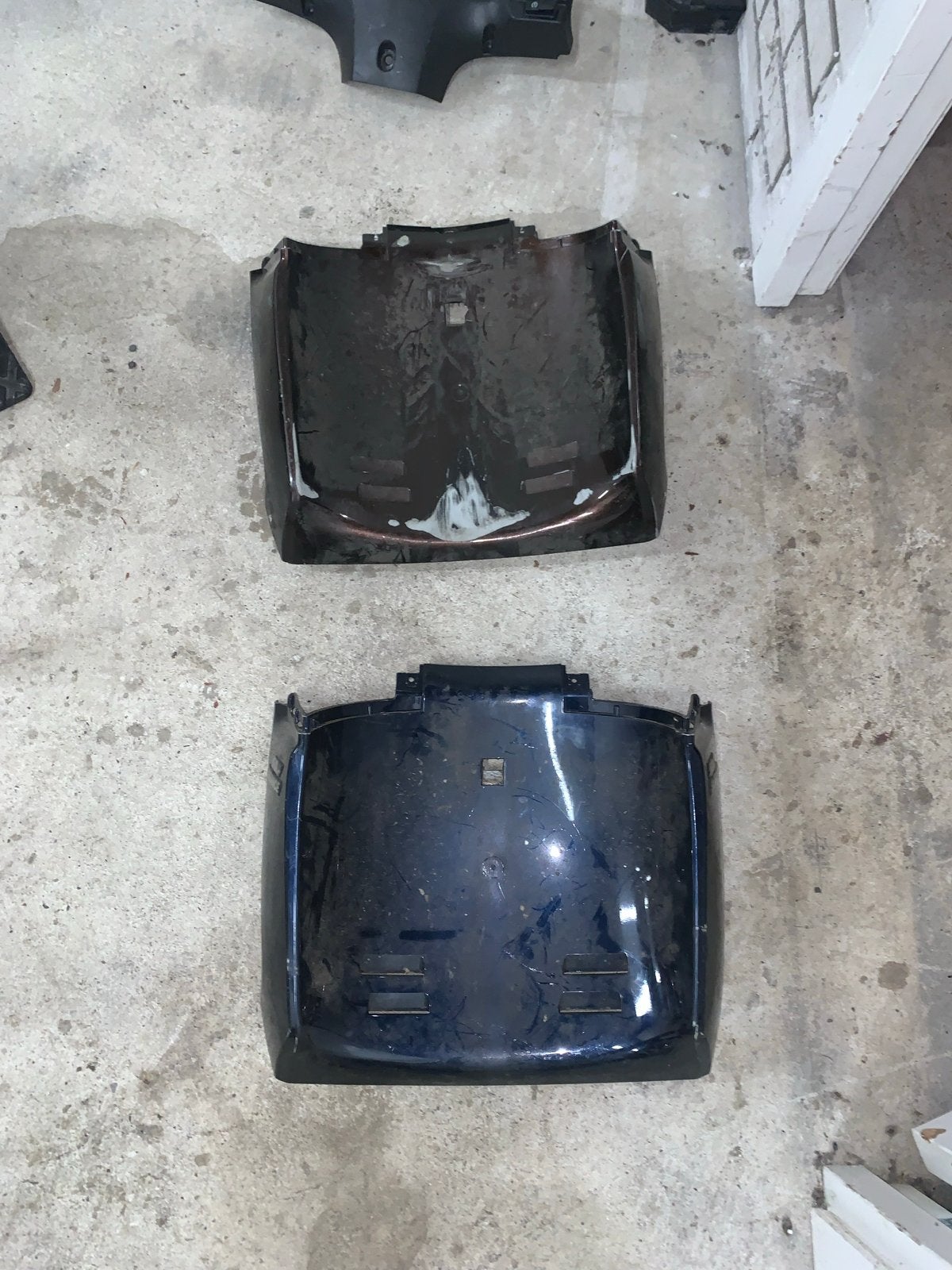 Kymco People S Onderkap - Zwart/Blauw, Ophalen of Verzenden, Gebruikt, Kap, Kymco