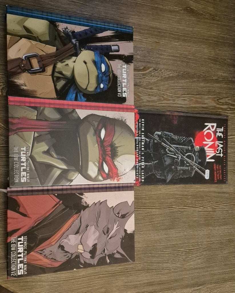 TMNT IDW collectie vol 1 t/m 3 + The Last Ronin, Boeken, Strips | Comics, Meerdere comics, Ophalen of Verzenden, Zo goed als nieuw
