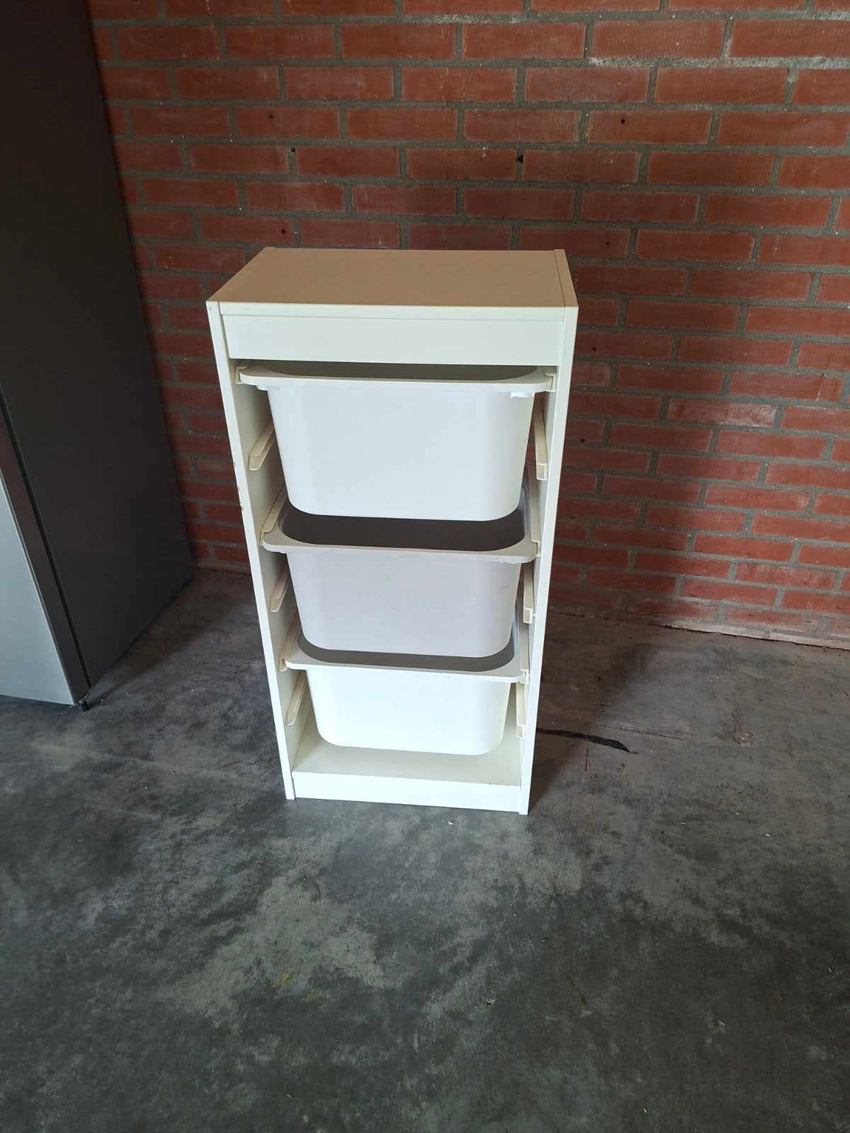 IKEA Trofast opbergkast met 3 bakken - 95cm hoog, Ophalen, Gebruikt