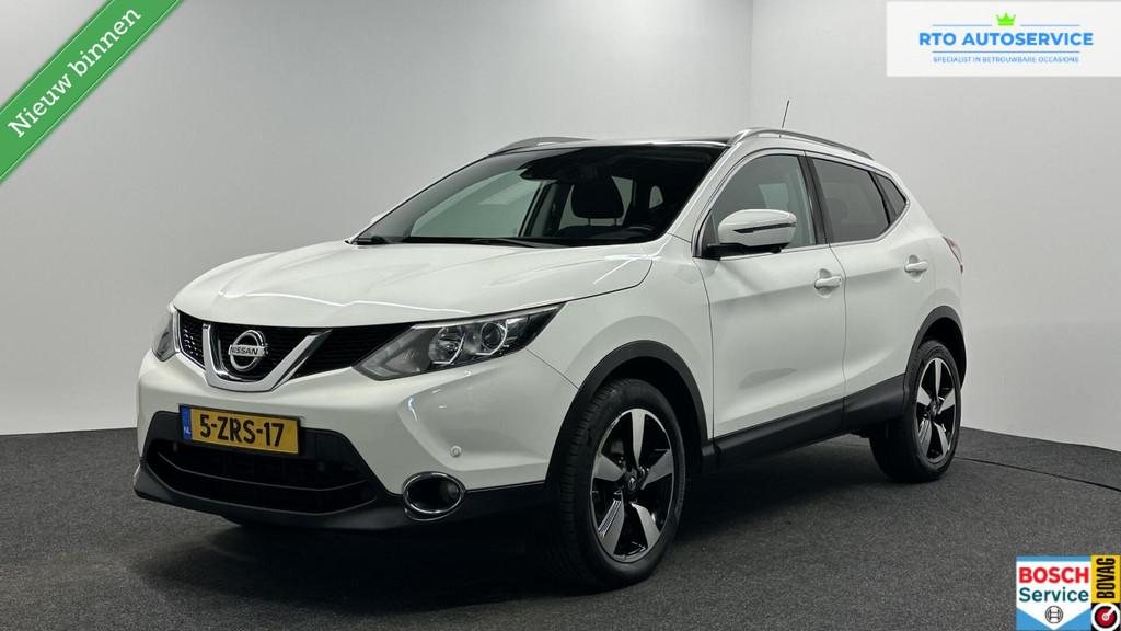 Nissan Qashqai 1.6 Connect Edition TREKHAAK CAMERA NAVI PANO, Auto's, Nissan, Voorwielaandrijving, Gebruikt, 4 cilinders, Origineel Nederlands