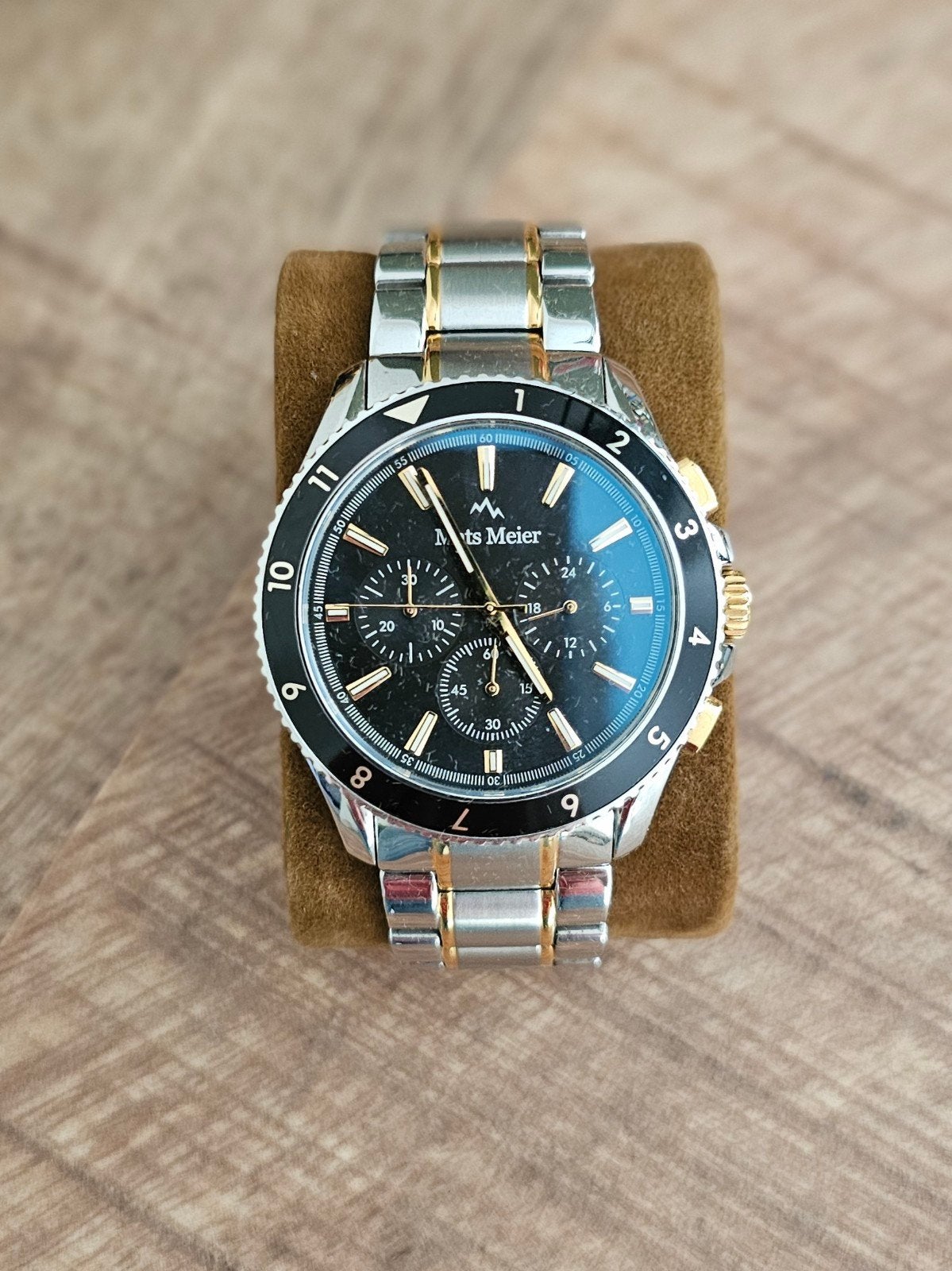 Mats Meier Horloge - Zilver/Goud, Ophalen of Verzenden, Zo goed als nieuw, Staal, Overige merken