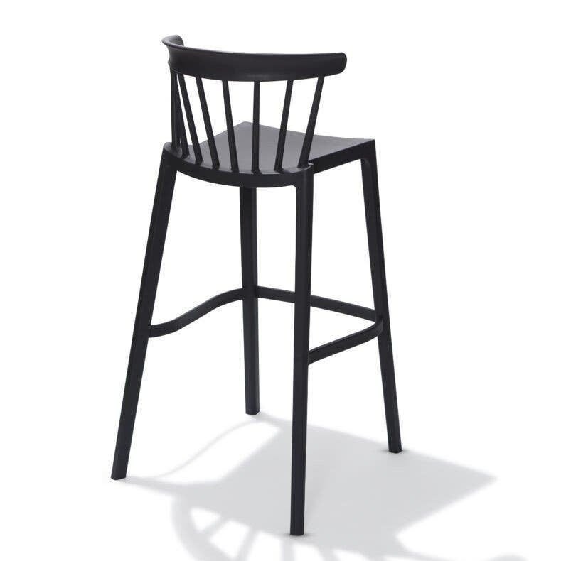 Barkruk 053, Kunststof 4 poots kruk, Diverse kleuren,, Kunststof, 5 krukken of meer, 60 tot 90 cm, Nieuw