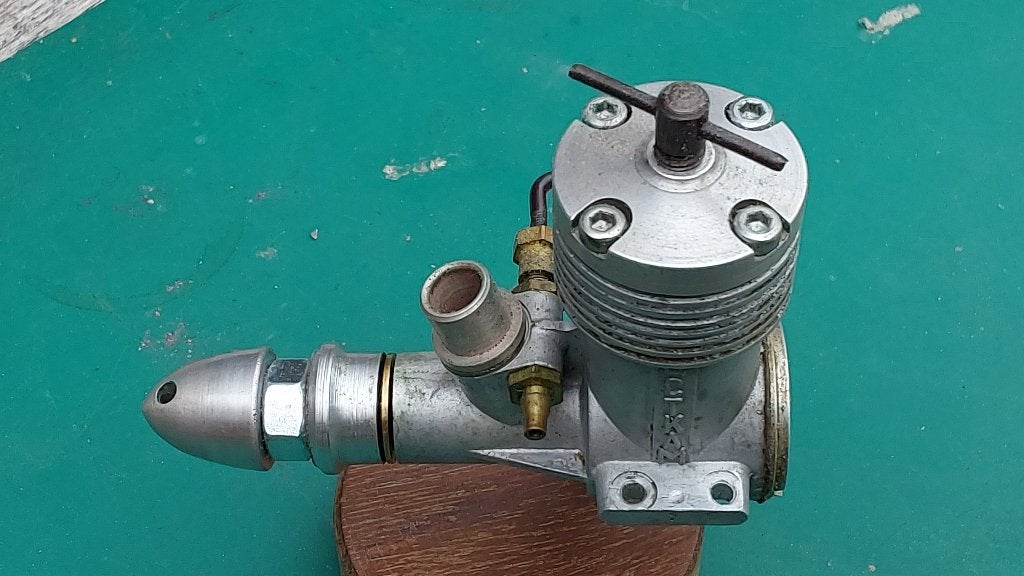 2,5cc dieseltje, Hobby en Vrije tijd, Modelbouw | Radiografisch | Vliegtuigen, Ophalen of Verzenden, Gebruikt, Overige typen