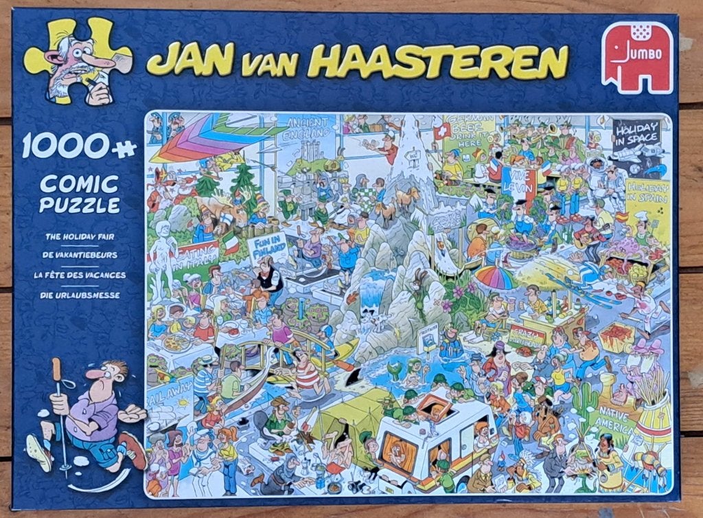 van Haasteren puzzel The Holiday Fair, Ophalen of Verzenden, 500 t/m 1500 stukjes, Zo goed als nieuw, Legpuzzel
