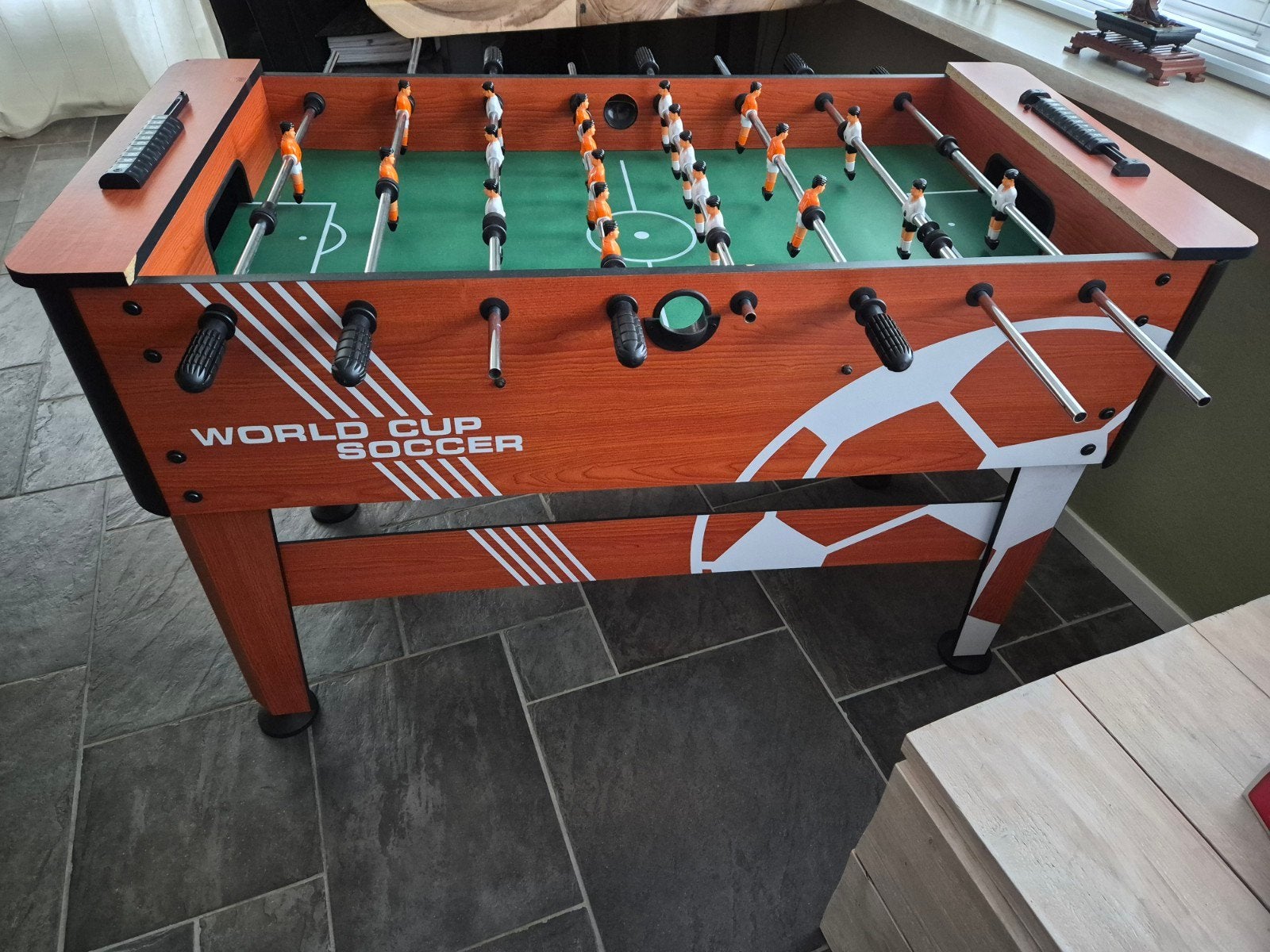 voetbaltafel, Ophalen, Gebruikt