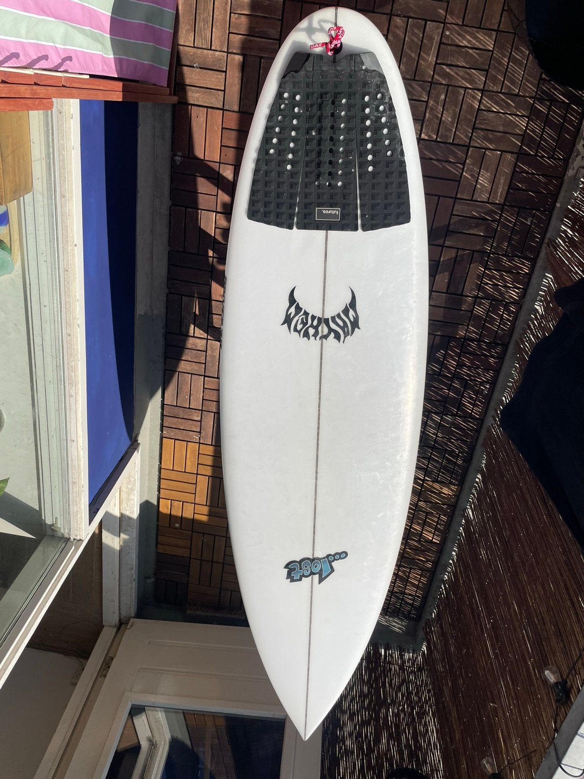 Lost Mayhem Driver 3.0 Shortboard - Zo goed als nieuw, Watersport en Boten, Ophalen, Zo goed als nieuw, Shortboard, Met vinnen