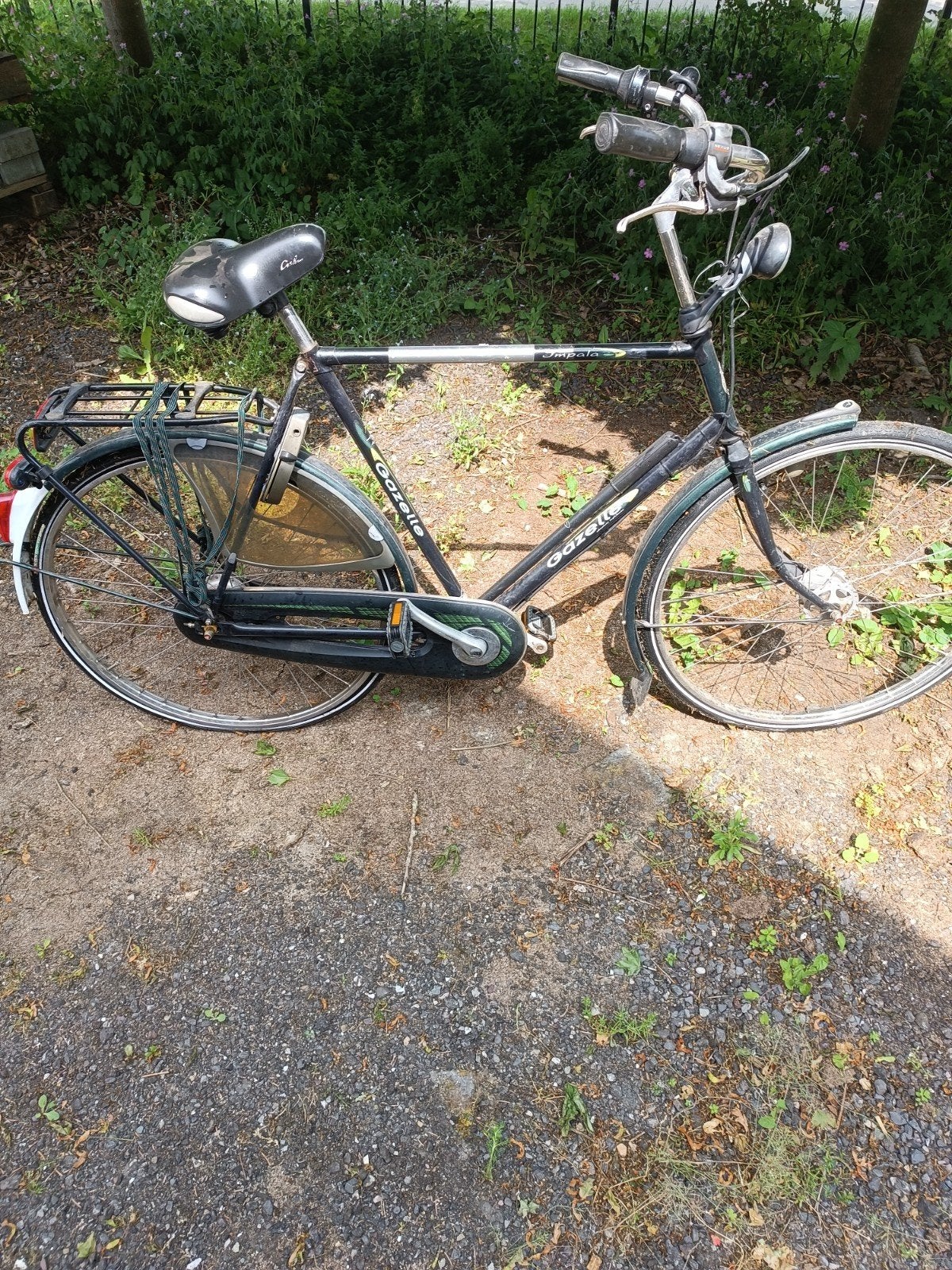 Gazelle herenfiets met 7 versnellingen, Fietsen en Brommers, Fietsen | Dames | Damesfietsen, Velgrem, Versnellingen, Ophalen of Verzenden