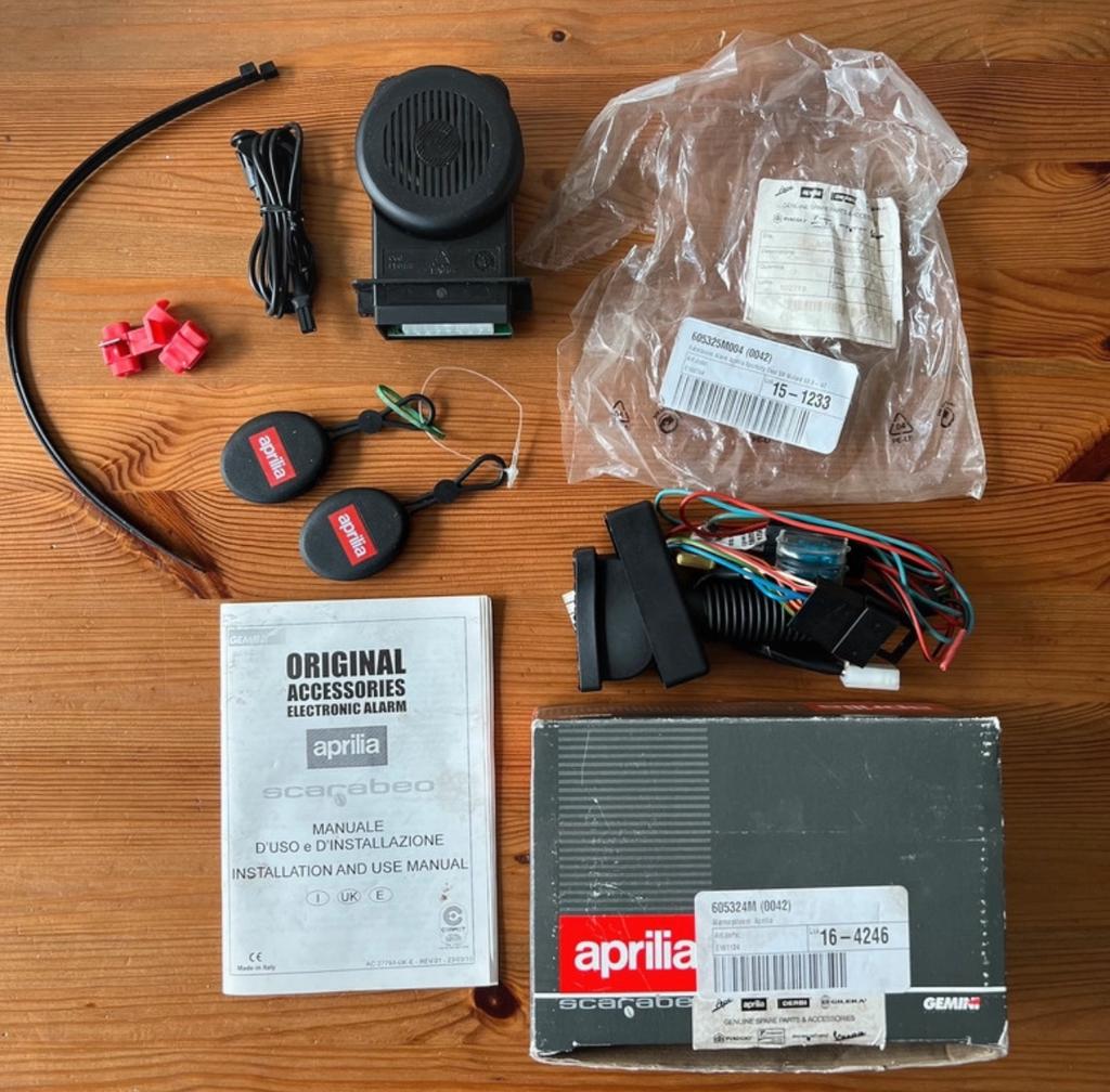 Aprilia alarm system, Fietsen en Brommers, Ophalen of Verzenden, Nieuw, Elektrisch, Overige modellen