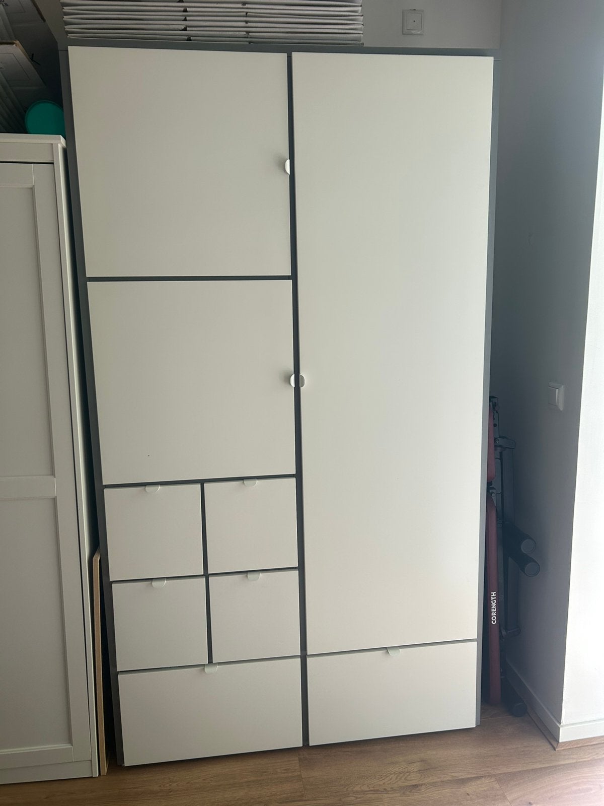 IKEA Visthus Kledingkast, Huis en Inrichting, Kasten | Kledingkasten, Zo goed als nieuw, 200 cm of meer, 100 tot 150 cm, 50 tot 75 cm