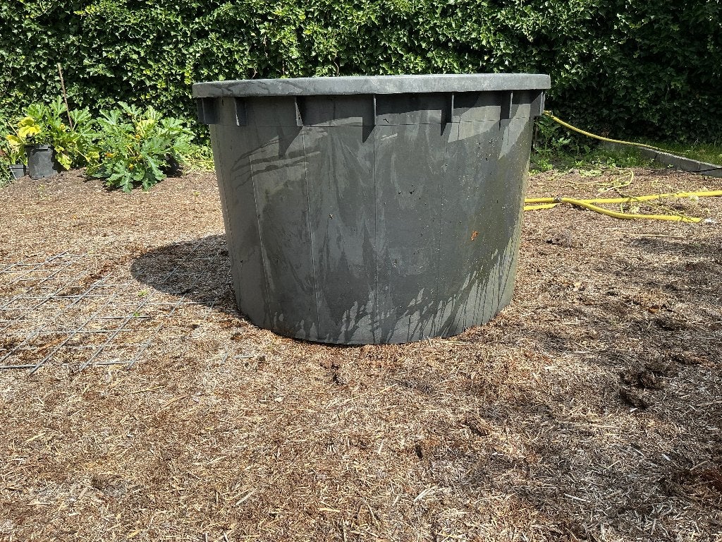Kuip regenton bak hottub 1000 liter, Tuin en Terras, Regentonnen, 150 liter of meer, Ophalen, Zo goed als nieuw, Kunststof