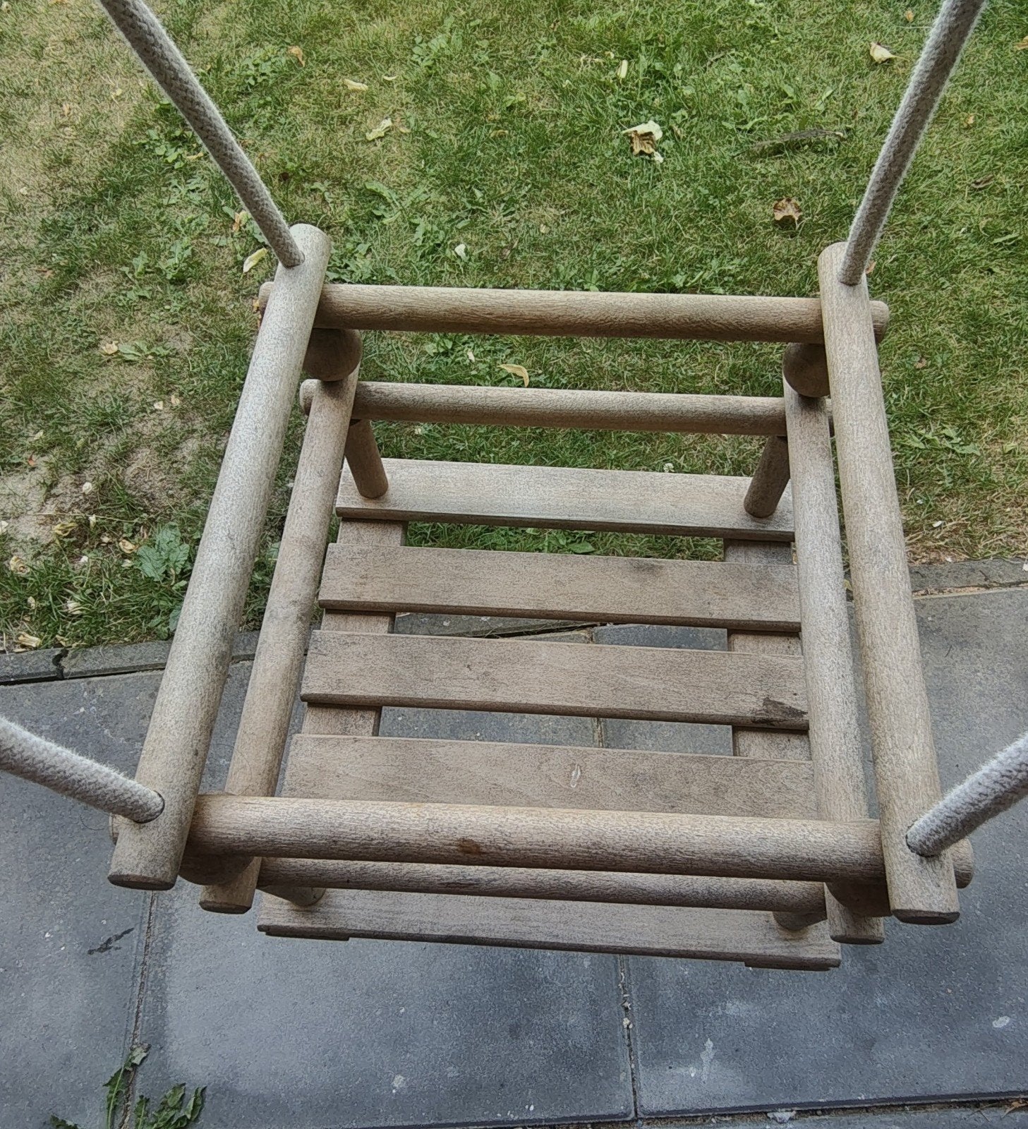 Houten schommel voor kinderen, Ophalen, Gebruikt