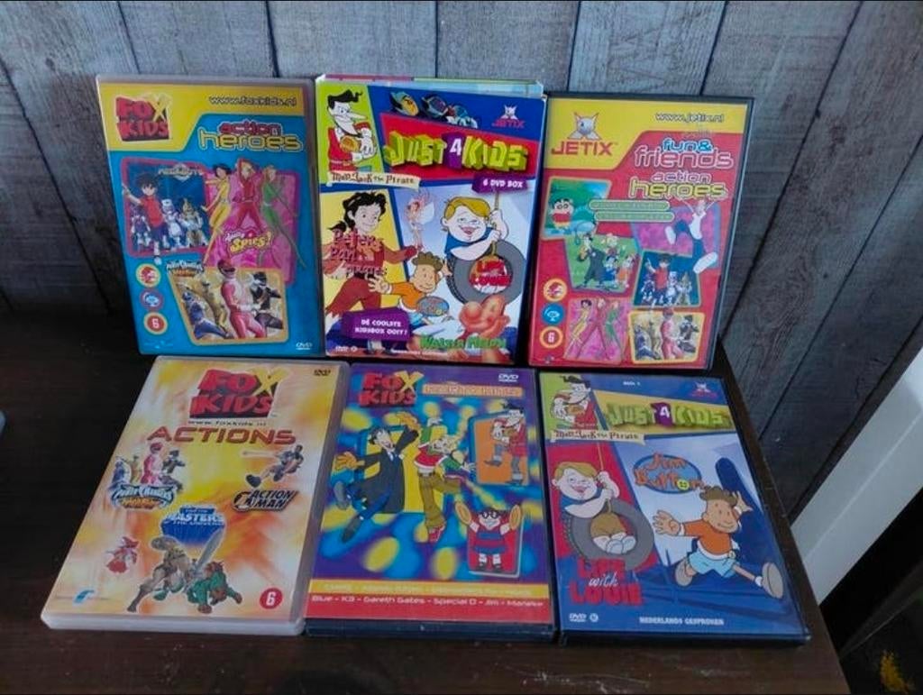 Mooie Fox Kids / Jetix dvd verzameling., Cd's en Dvd's, Gebruikt, Tekenfilm, Boxset, Ophalen of Verzenden