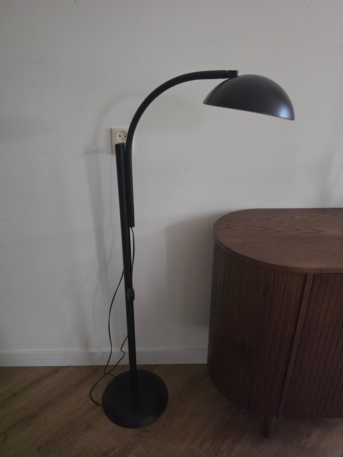 mushroom vintage lamp verstelbaar vloerlamp, Huis en Inrichting, Lampen | Vloerlampen, Gebruikt, Vintage, Ophalen of Verzenden