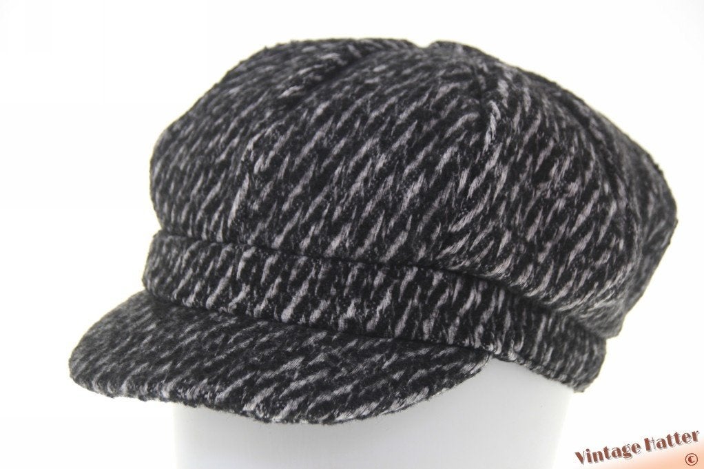 Dames Ballonpet gemengd grijs warm 55-59 nieuw, Ophalen of Verzenden, Nieuw, One size fits all, Pet