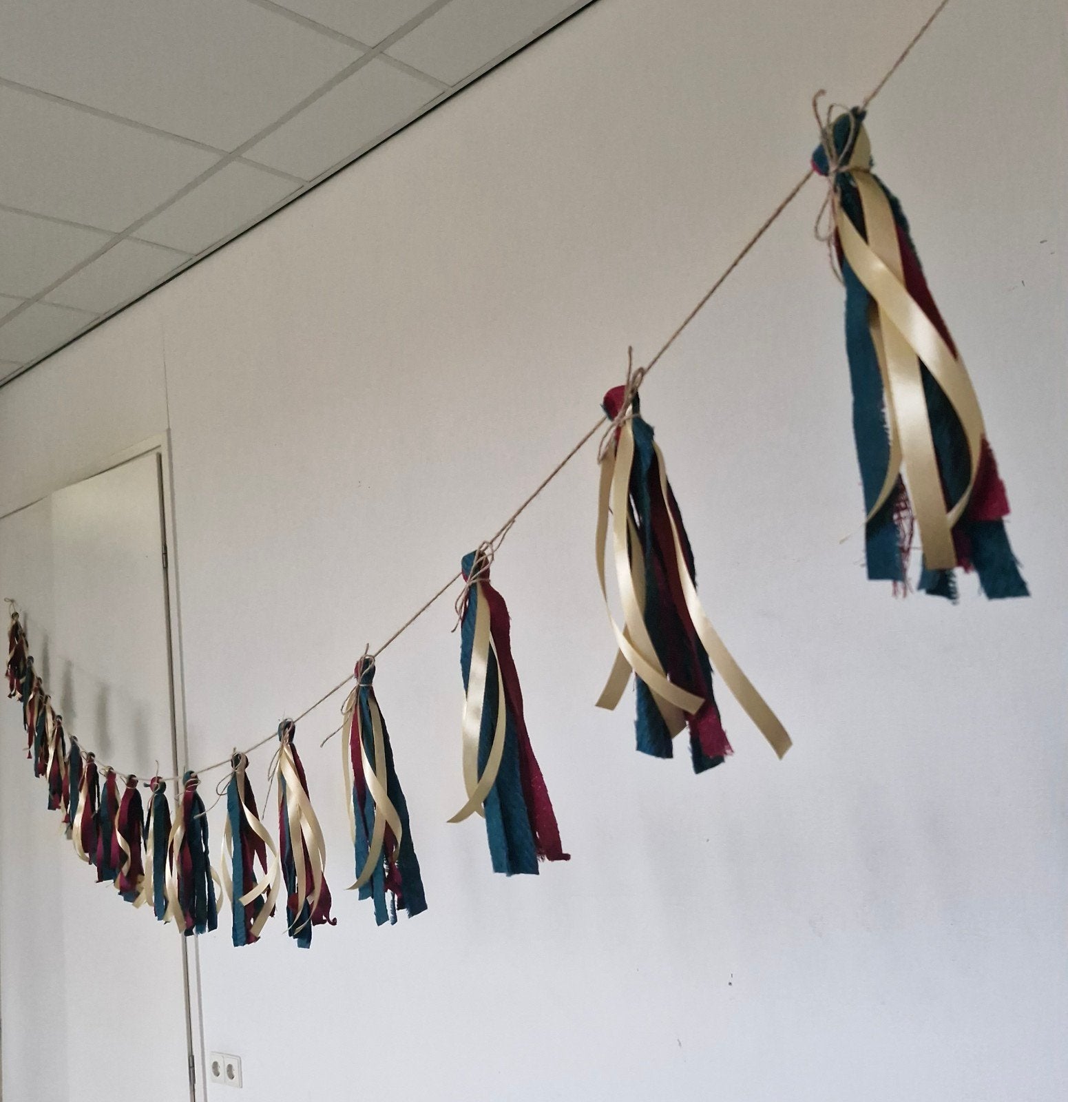 Slinger van stof ☆ Kerstversiering ☆ Kerstdecoratie ☆, Ophalen of Verzenden, Nieuw