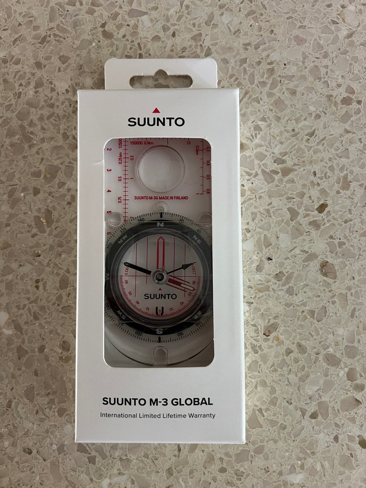 Suunto M-3 Global (plaat) Kompas - Nieuw in doos, Ophalen of Verzenden, Nieuw, Navigatie of Gps