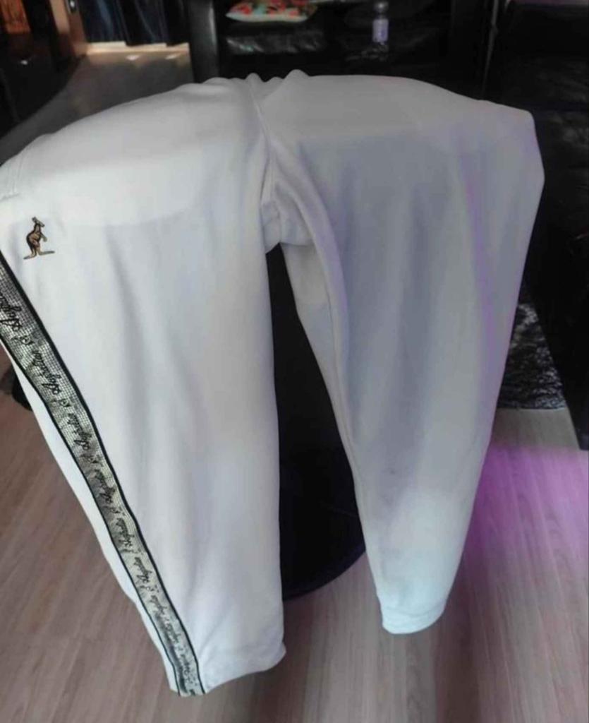 Australian broek wit met bies XL - 3.0, Kleding | Heren, Ophalen of Verzenden, Nieuw
