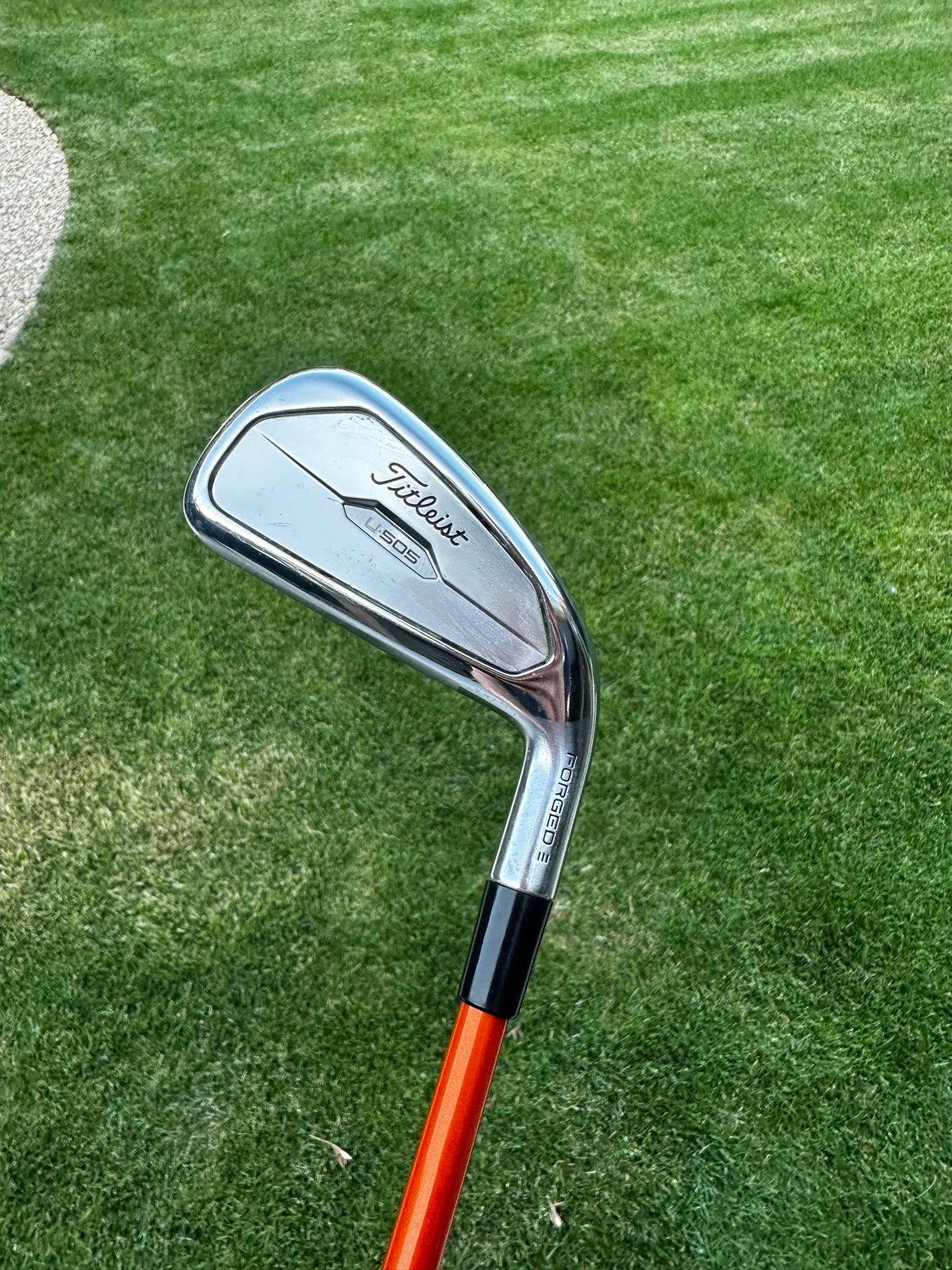 Titleist U505 Utility Iron met Graphite Design shaft!, Ophalen of Verzenden, Zo goed als nieuw, Club, Overige merken