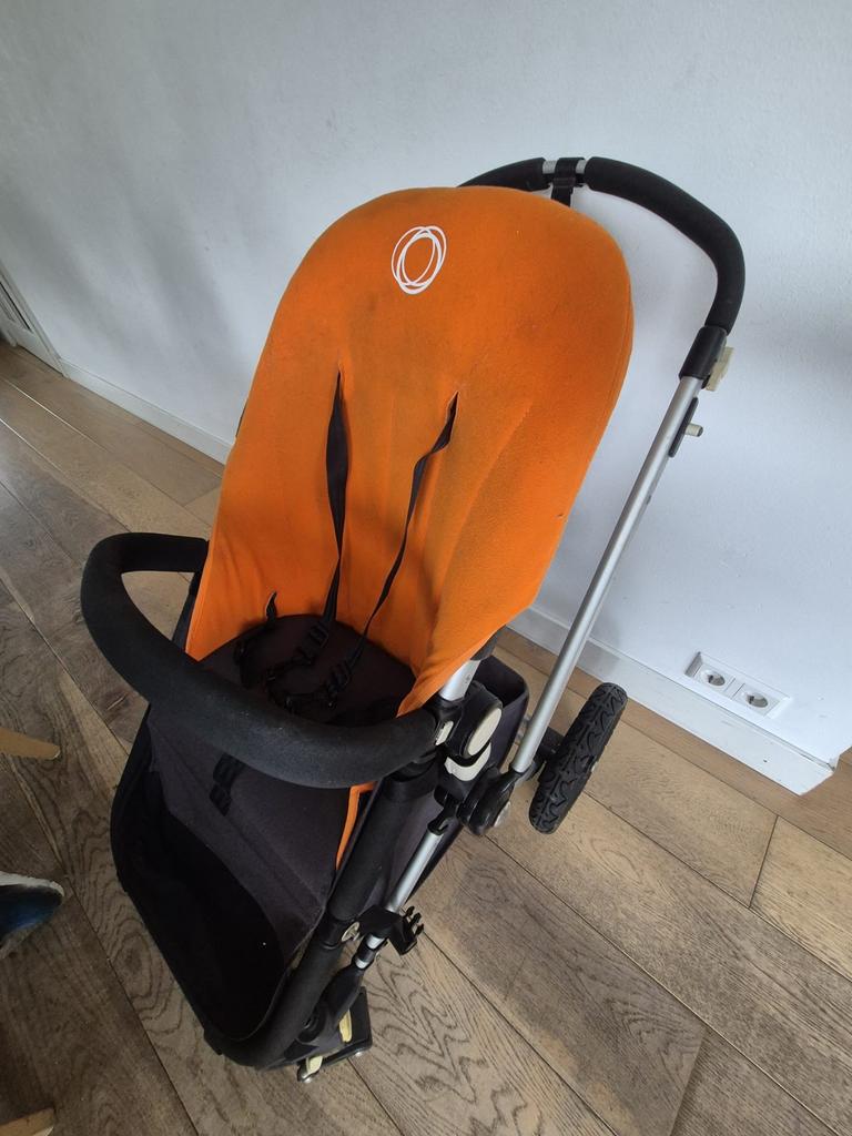 Bugaboo Cameleon kinderwagen - Oranje/Zwart, Ophalen, Gebruikt, Kinderwagen, Bugaboo