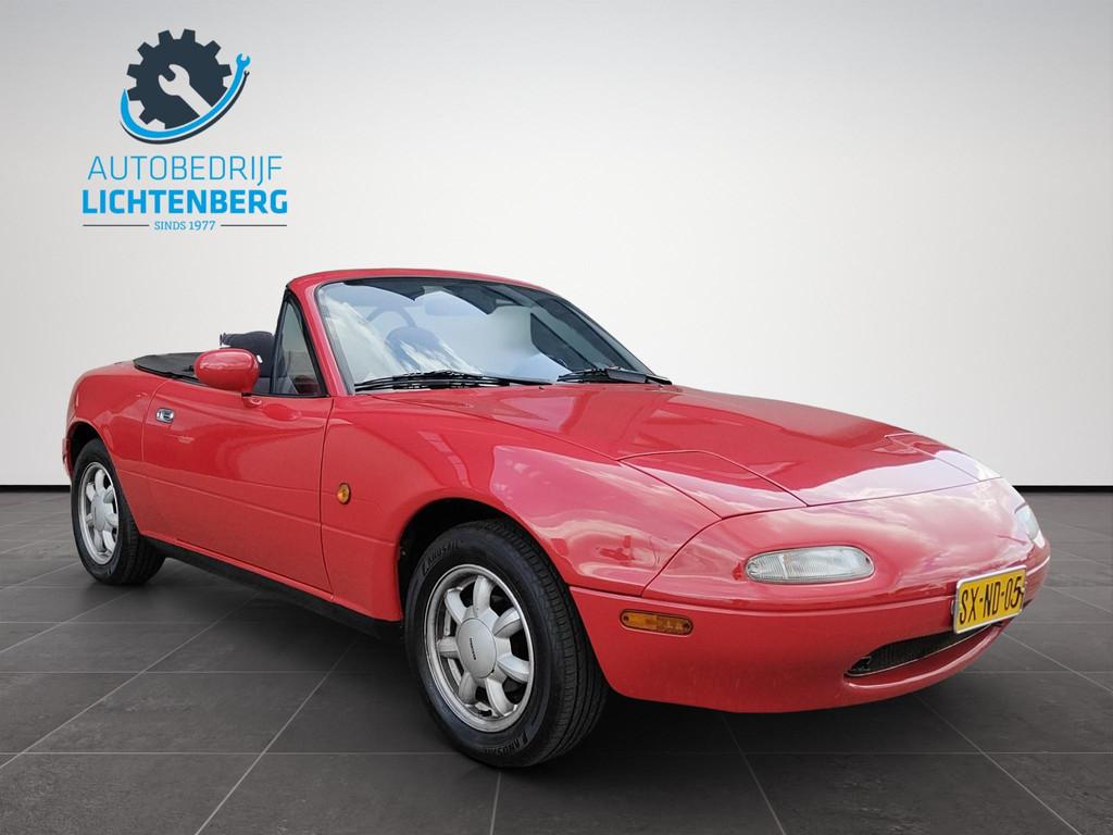 Mazda MX-5 1.6i-16V MIATA, Auto's, 4 cilinders, Cabriolet, 116 pk, Bedrijf