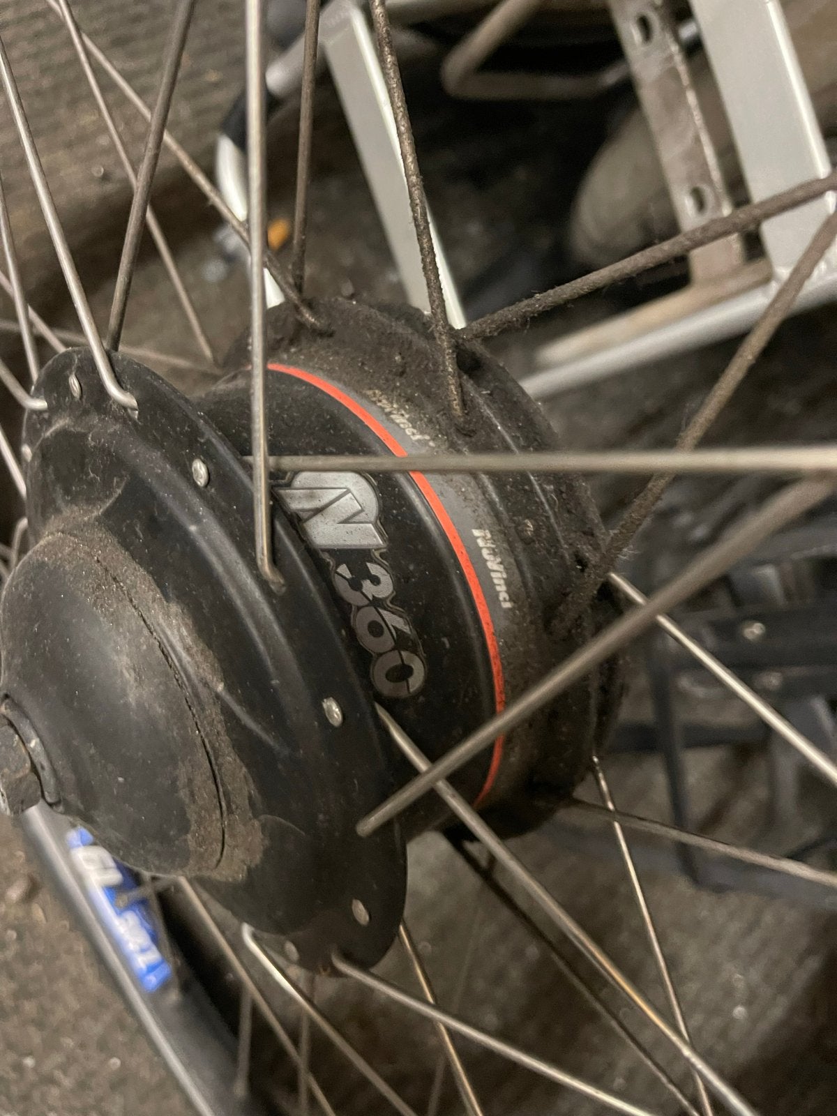 Nuvinci wielnaaf N360 goedwerkend, Ophalen of Verzenden, Gebruikt, Wiel