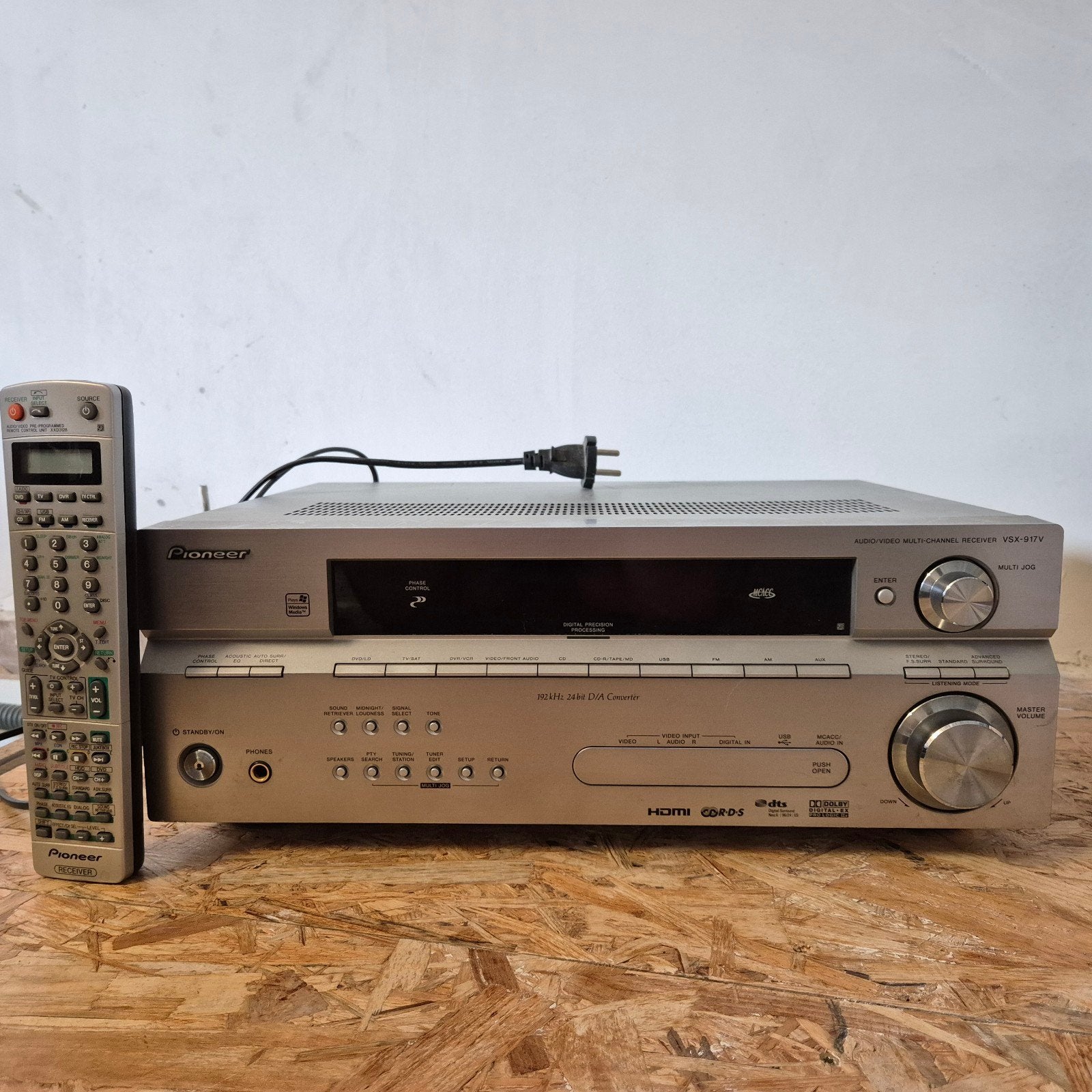 Pioneer versterker/receiver VSX-917V, Ophalen of Verzenden, Zo goed als nieuw, Pioneer, 120 watt of meer