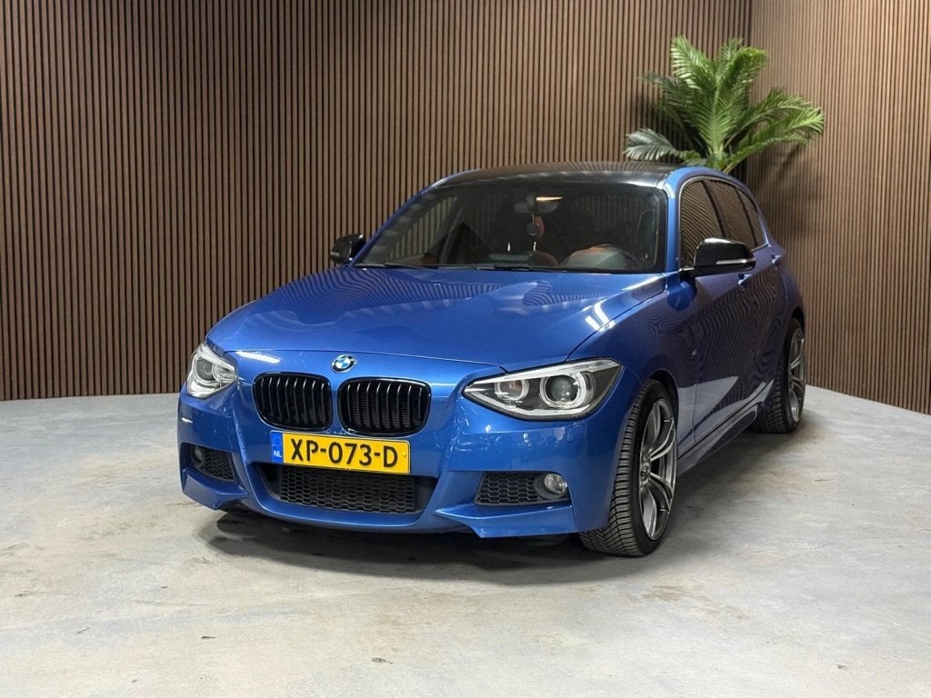 BMW 1-serie 116i M Sport Ed. M pakket (bj 2015), Auto's, 1-Serie, Gebruikt, Euro 6, 4 cilinders