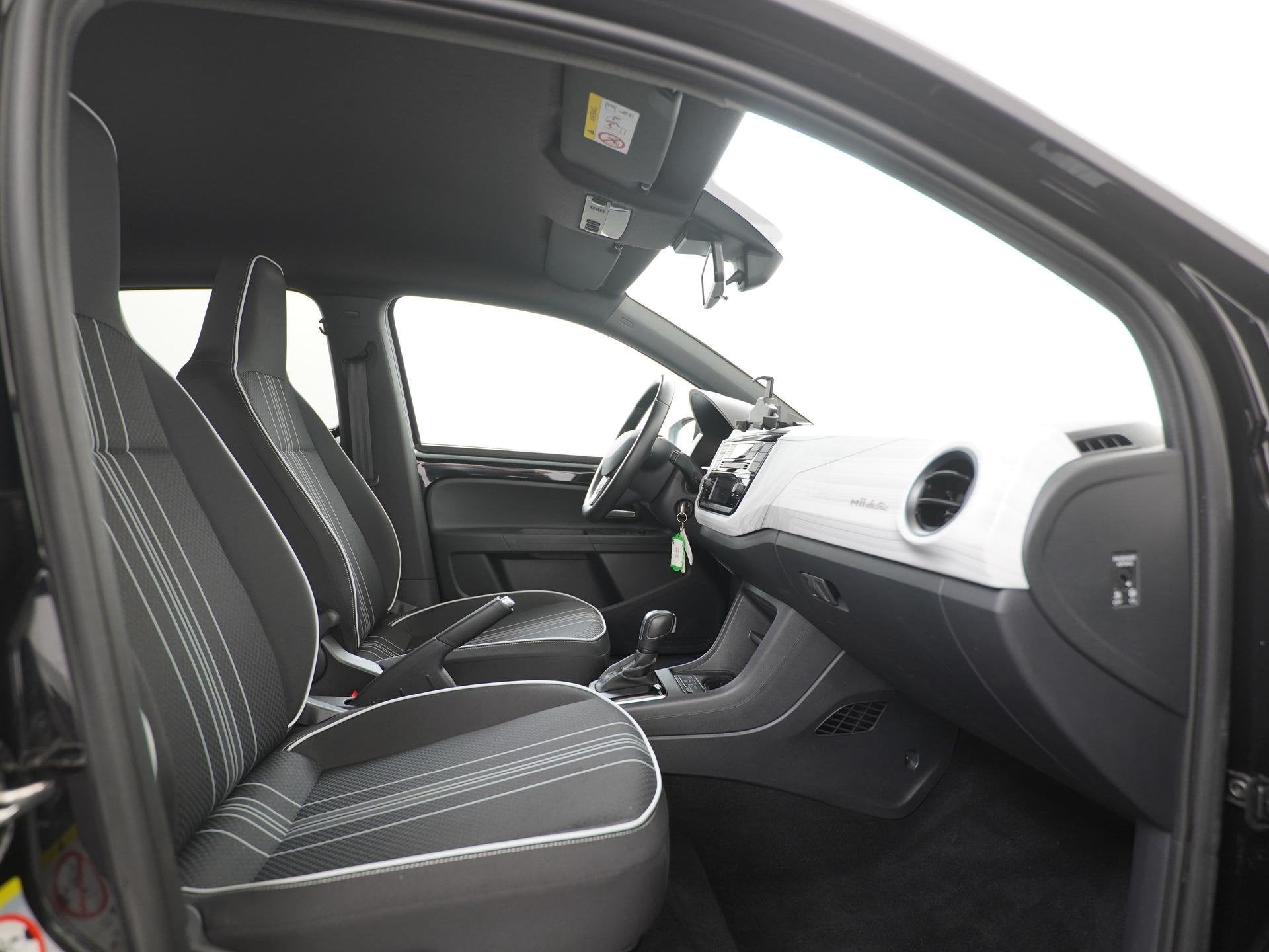 SEAT Mii Electric electric Plus | SOH 89% | Stoelverwarming, Auto's, Stof, Mii, Zwart, Grijs