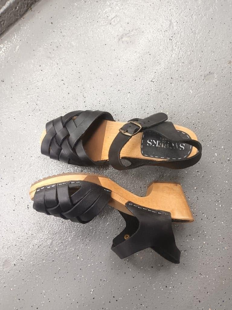 Klompjes/Sweeks/ Clogs/ uit Zweden ZGAN, Kleding | Dames, Sweeks, Zwart, Zo goed als nieuw, Sandalen of Muiltjes