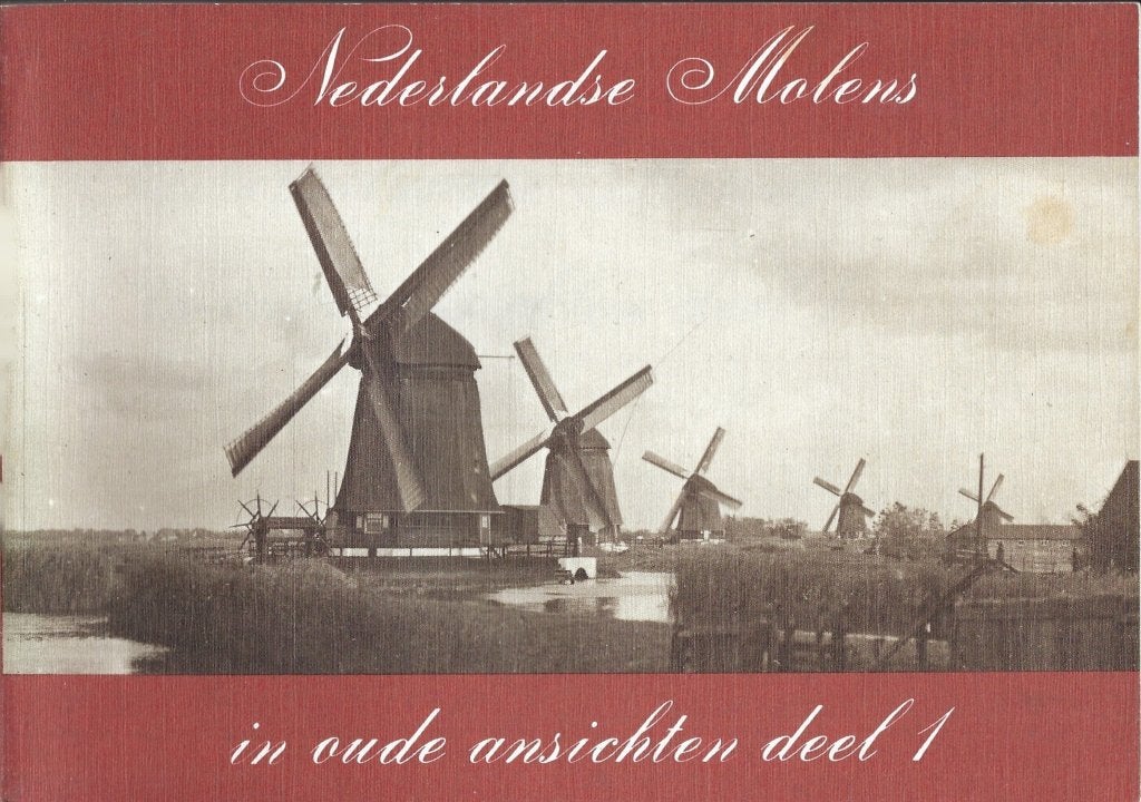 BOEK NEDERLANDSE MOLENS IN OUDE ANSICHTEN., Ophalen of Verzenden, Zo goed als nieuw, L. van Lambalgen