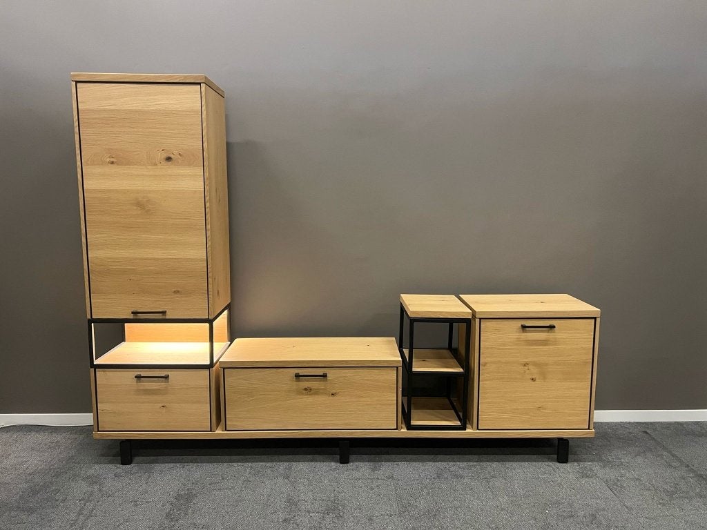 tv-meubel Ridgefield 250cm van Henders en Hazel, Nieuw, Ophalen of Verzenden, Minder dan 100 cm, Metaal