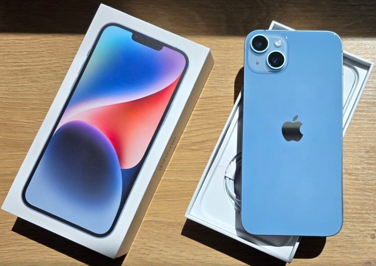 iPhone 14 Plus, Blue. 97% original battery!

Storage: 12, 97 %, 128 GB, IPhone 14 Plus, Blauw