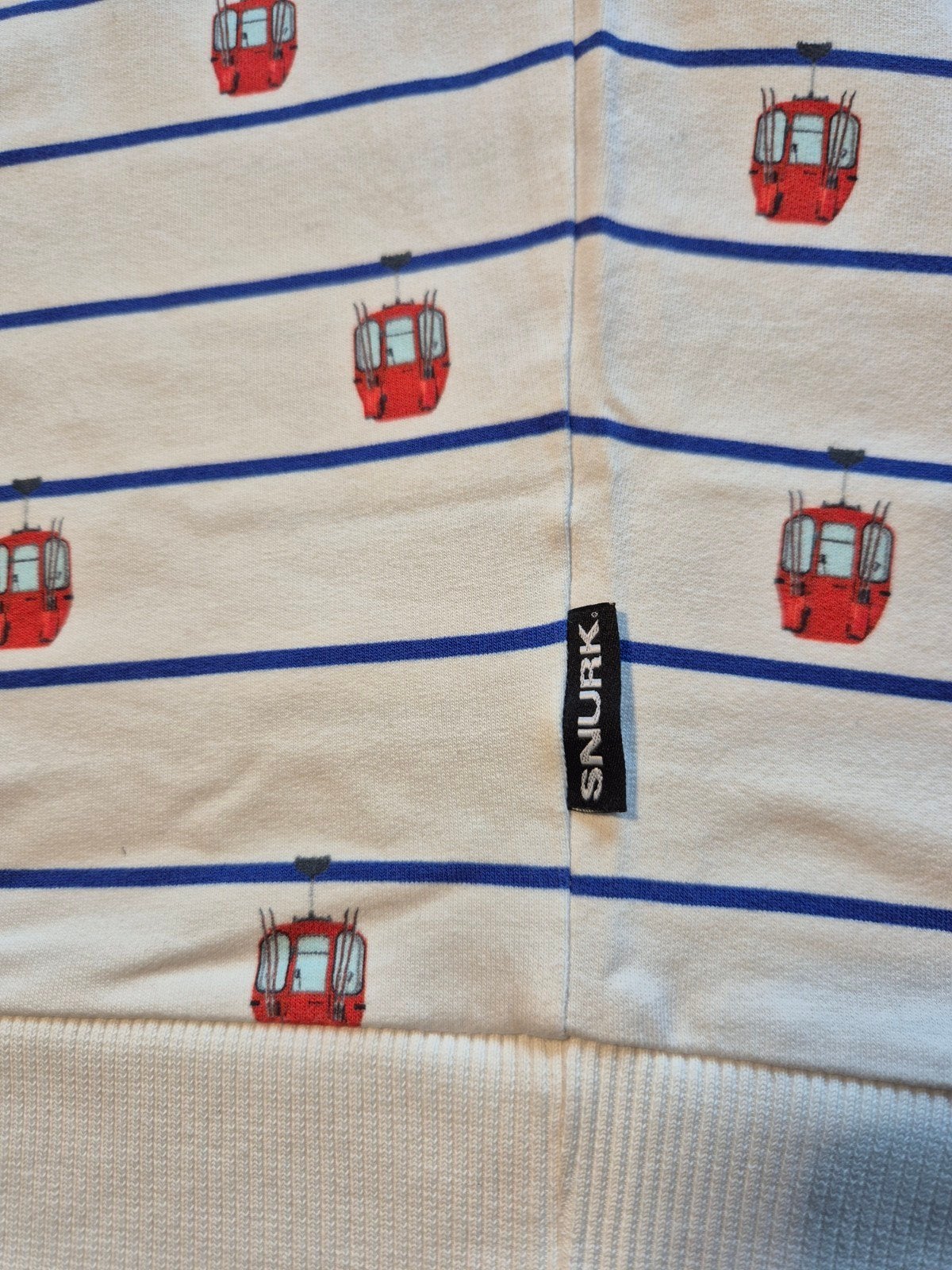Snurk Trui met Ski Gondel Print - Maat S, Verzenden, Zo goed als nieuw, Snurk