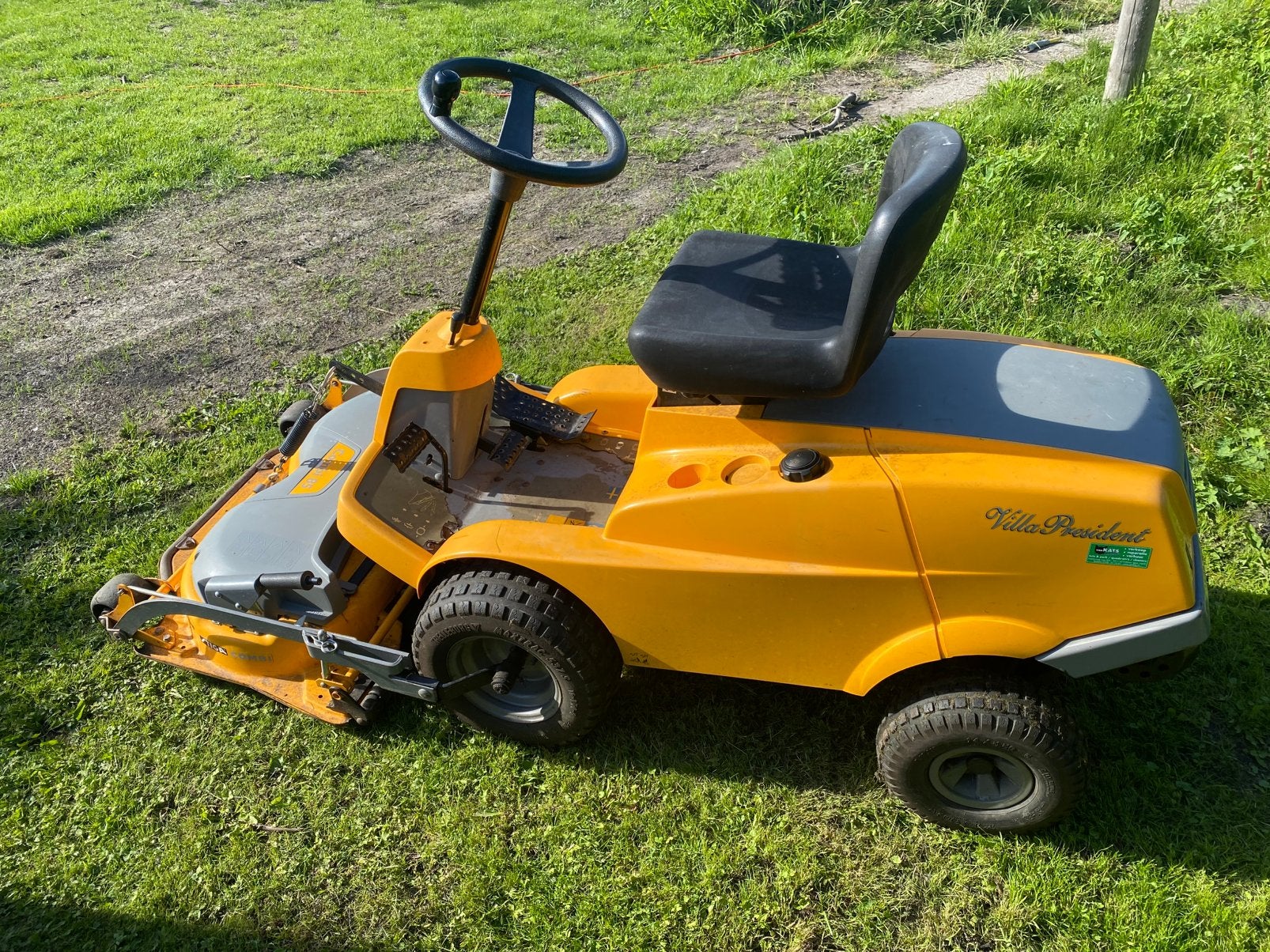 Stiga villa zitmaaier, Ophalen, Gebruikt, Mulchfunctie, Minder dan 90 cm